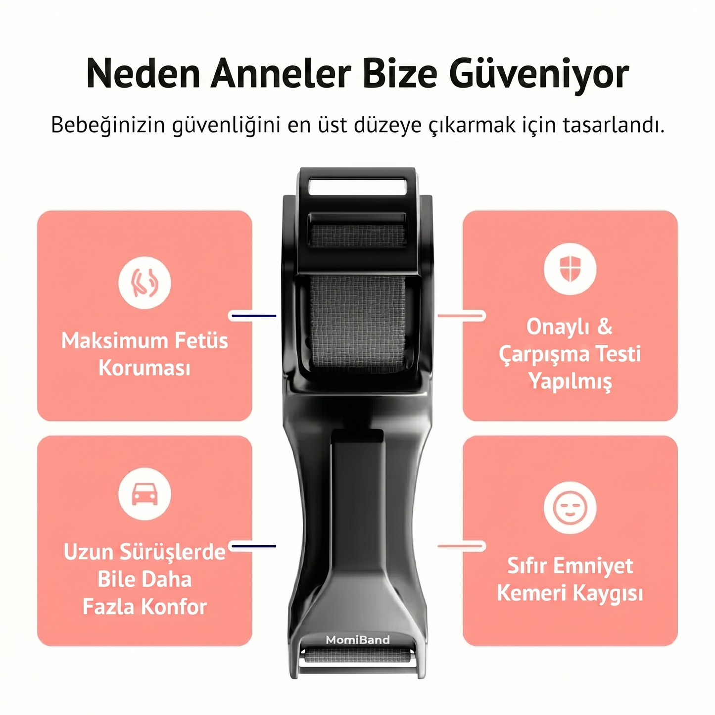 MomiBand Hamile Güvenlik Kemeri